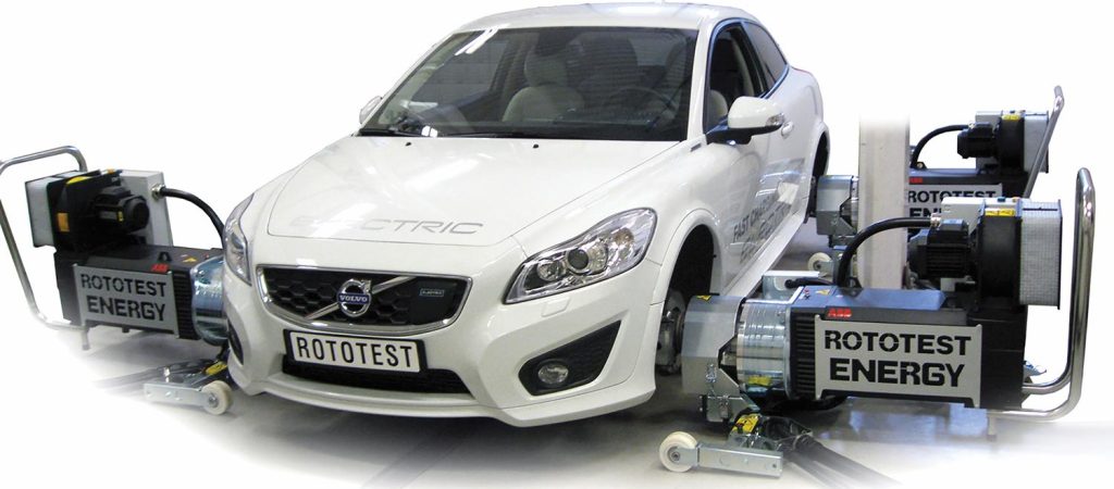 Rototest移动式轴耦合动力总成测试台架