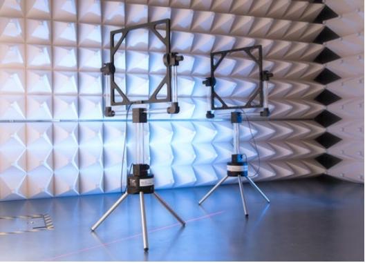 归一化场地插入损耗（NSIL）和屏蔽效能（SE）验证天线  PLA-SET